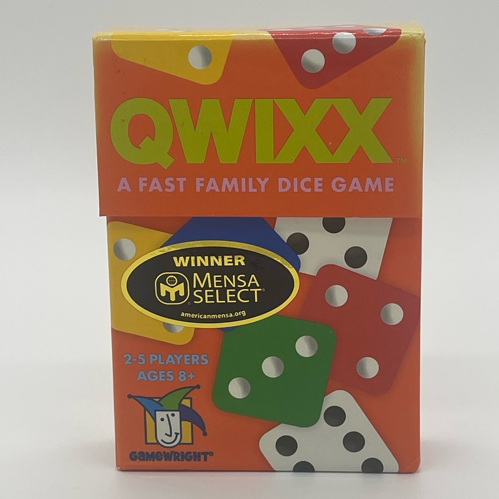 Gamewright 1201 Qwixx - A Fast Family Dice Game.